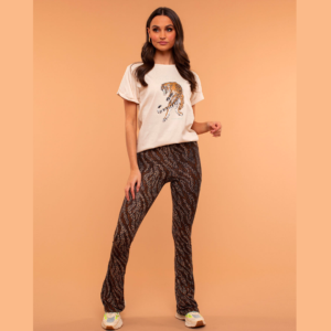 Ambika Soft Flared Panther Beige/Brown