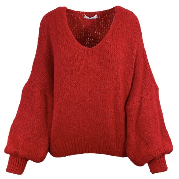 Ambika Stormy Knit Red