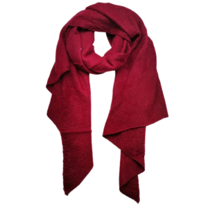 Soft Scarf Bordeaux Red