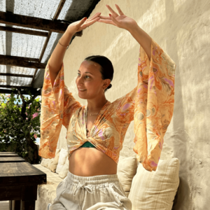 Bohemian Wrap Top