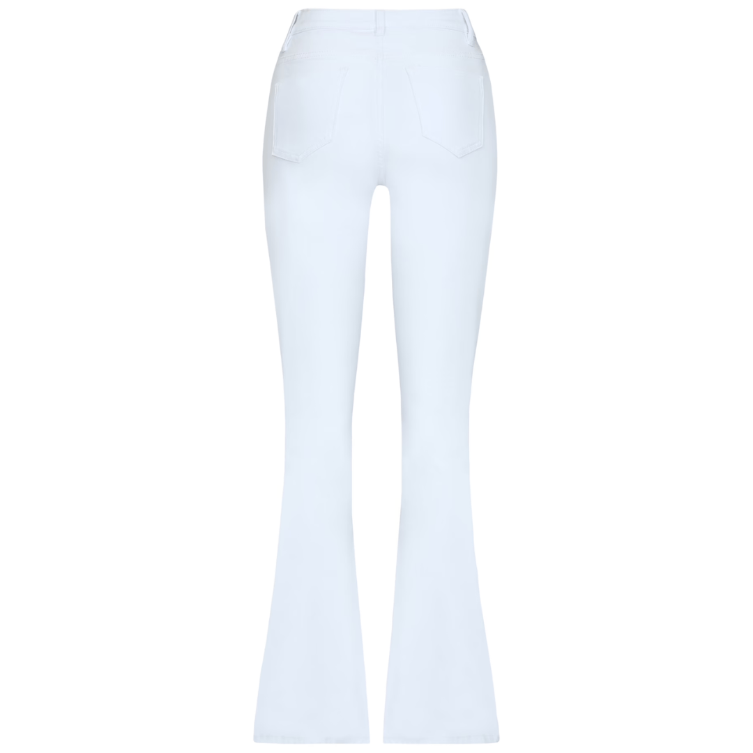 Flared Jeans Lia - White - Afbeelding 2
