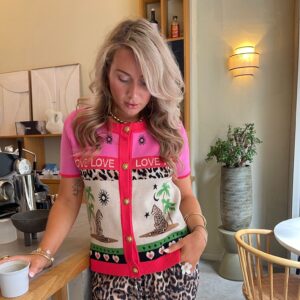 Leopard vestje Ambika