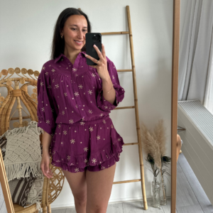 Ambika Set Aubergine