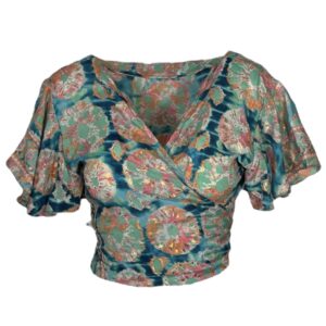 Bohemian Wrap Top Noe Colorful