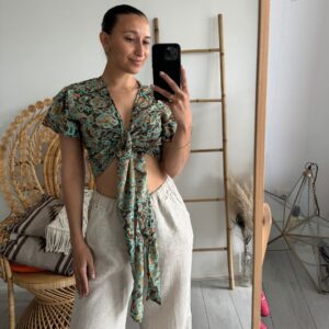 Bohemian Wrap Top Noe