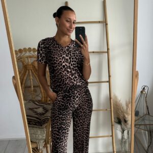Georgeanne Top Leopard