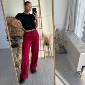 Georgeanne Pants Indian Red