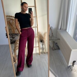Ambika Georgeanne Pants Burgundy
