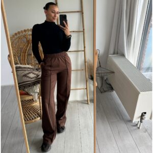 Jaimy Straigt Leg Pants Brown