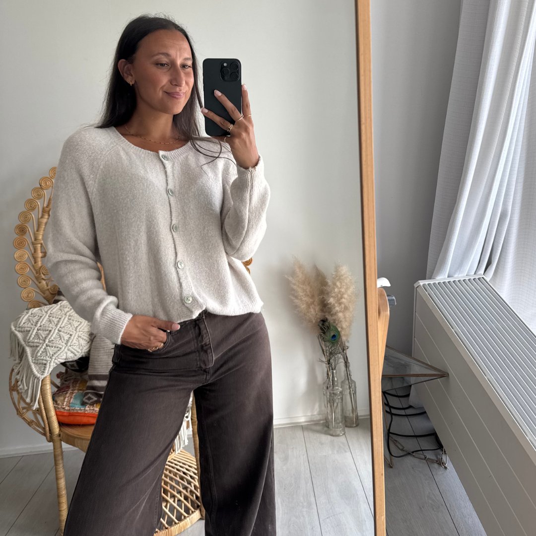 Maya Cardigan Offwhite