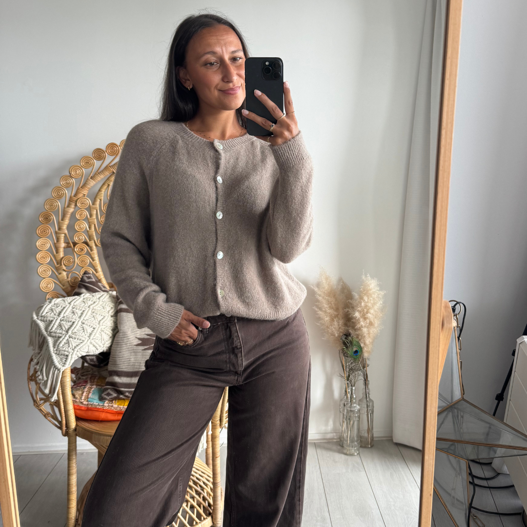 Ambika Cardigan Sand