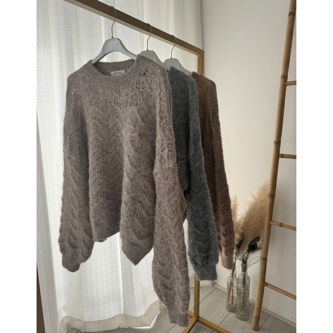 Ambika Dori Knit - Taupe - Afbeelding 2
