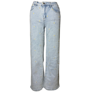 Goodies Wide Leg Daisy Light Blue