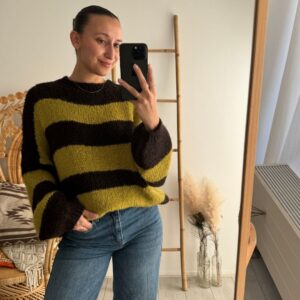 Ambika Liva Knit Stripe