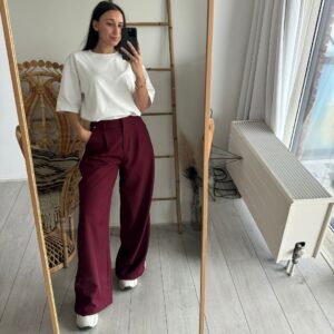 Ambika Rosa Pants Burgundy