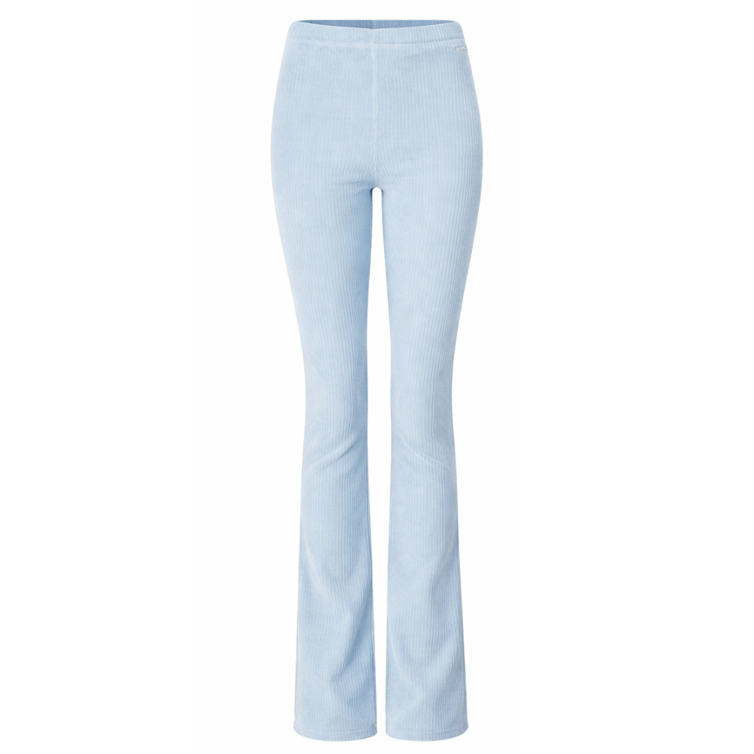 Rib Flared Light Blue