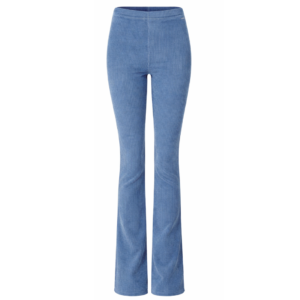 Rib Flared Jeans Blue