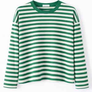 Pien Stripe Green/White