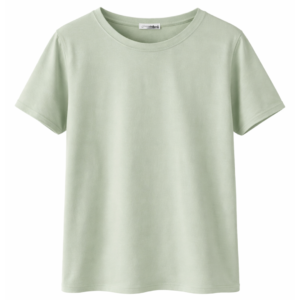 Basic T-shirt o neck mint