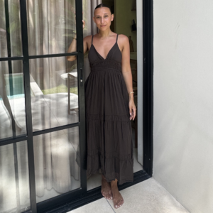 Ambika Dress Brown