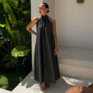 Halter Jurk Black