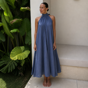 Halterjurk Ambika Navy