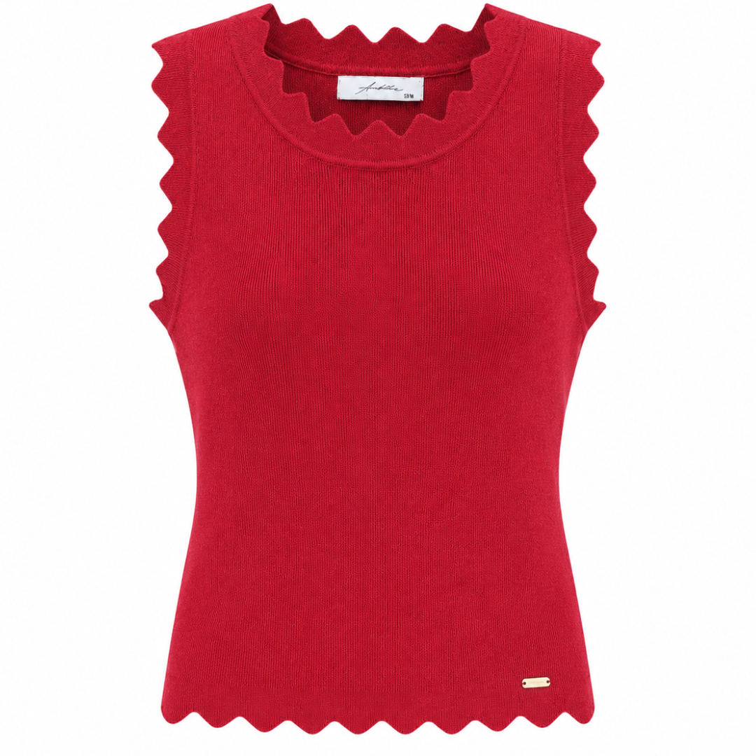 Ambika Hemdje Dark Red
