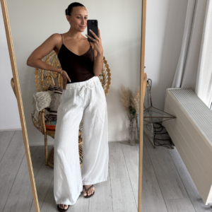 Ambika Linnen Pants White
