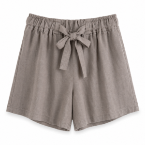 Linnen Short Taupe