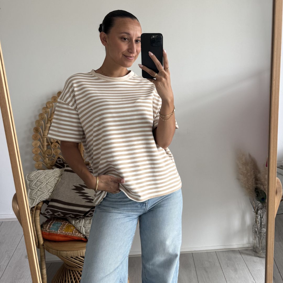 Pien Stripe Top ss