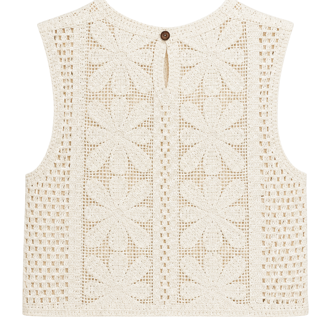 Boho Bloom Top beige