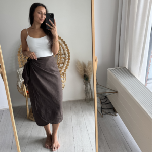 Wrap Skirt Ambika Brown