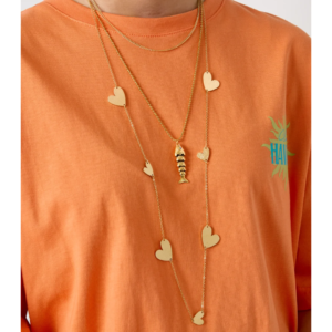 Long Necklace Heart