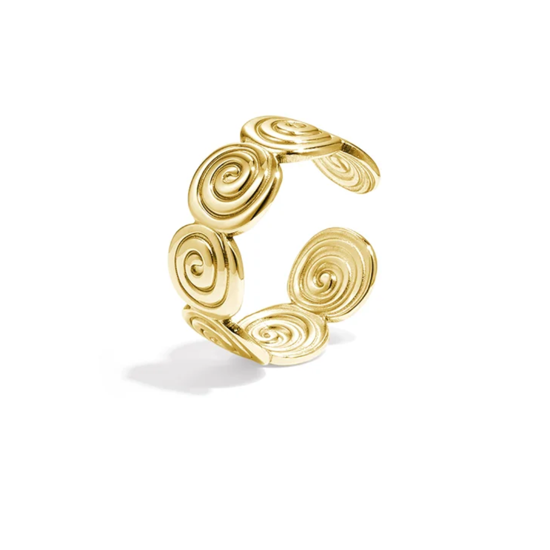 Twisted Ring Gold