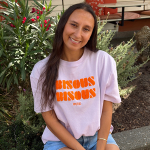 Ambika Studio T-shirt Bisous Bisous -Purple Orange