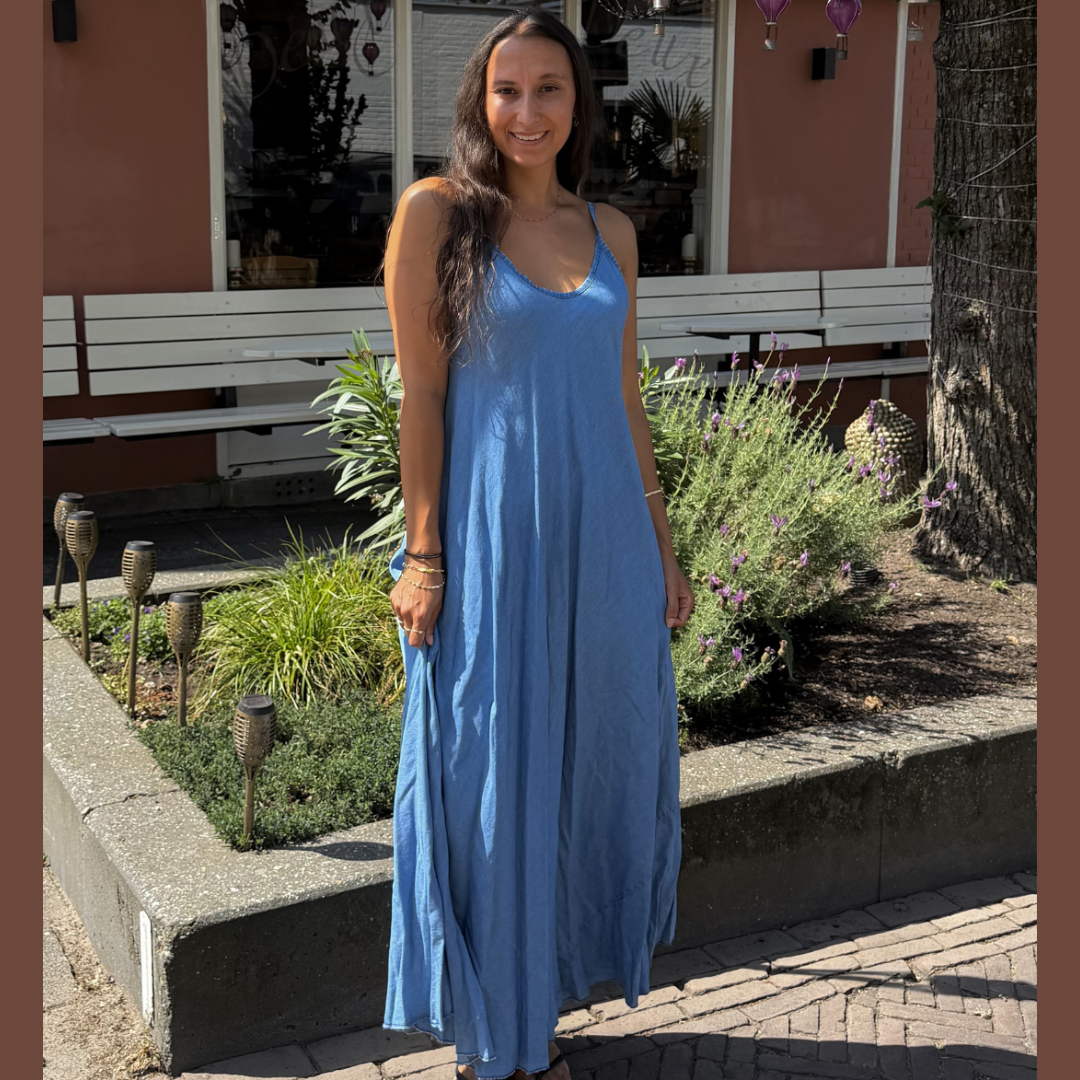 Kimmie Dress Denim