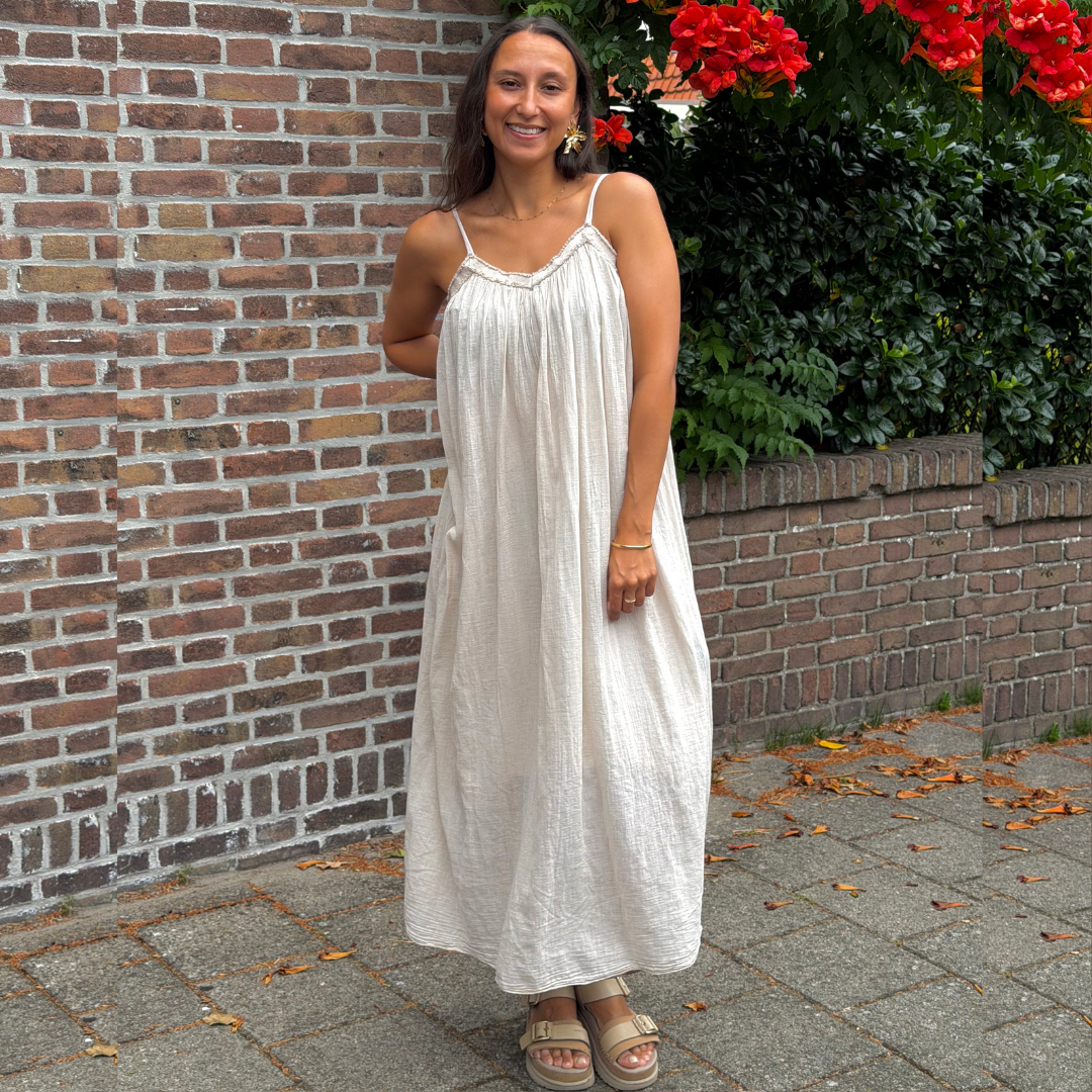 Marije Dress Beige