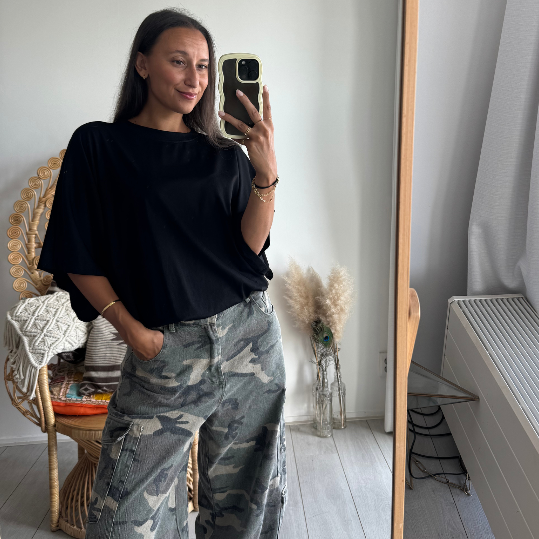 Claartje Top Black