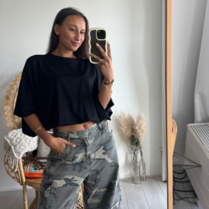 Claartje Top Black