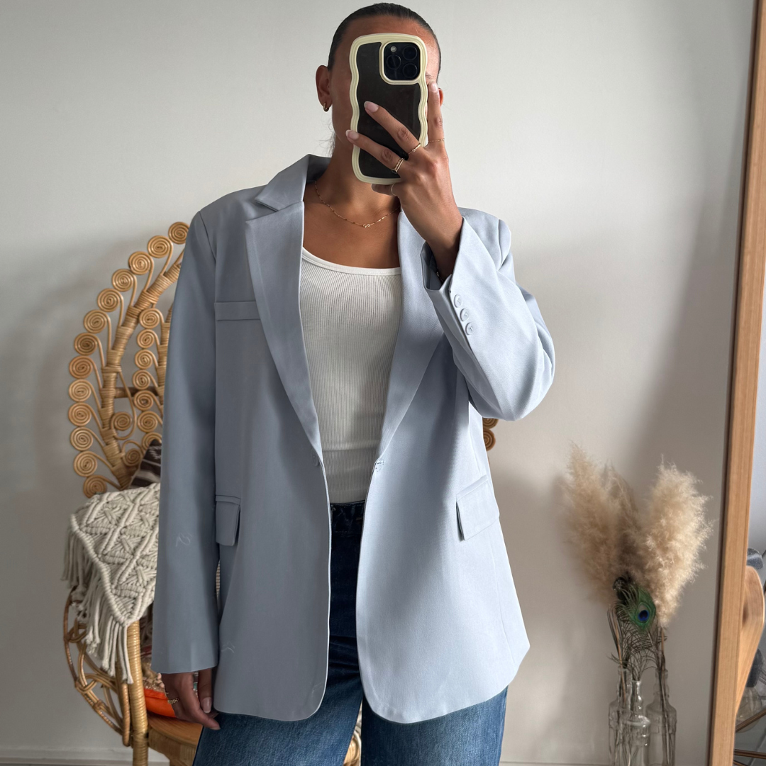 Ambika Blazer Sky Blue