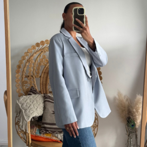 Ambika Blazer Sky Blue