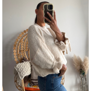 Ambika Liva Knit Ruffle