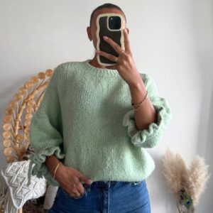 Liva Knit Ruffle
