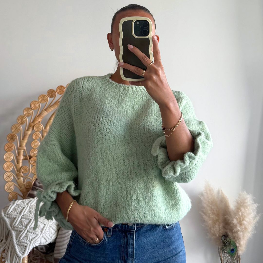 Liva Knit Ruffle