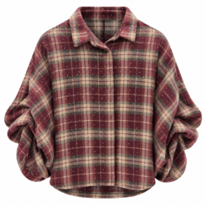 Houthakkersblouse Red/Brown