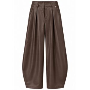 PU Barrel Pants