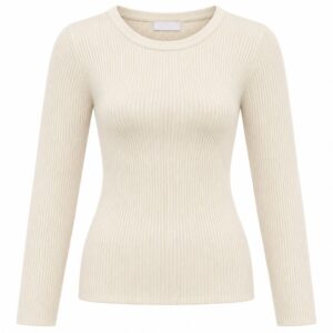Rib longsleeve sand