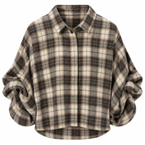 Houthakkersblouse strass