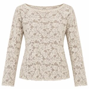 Lace top Beige