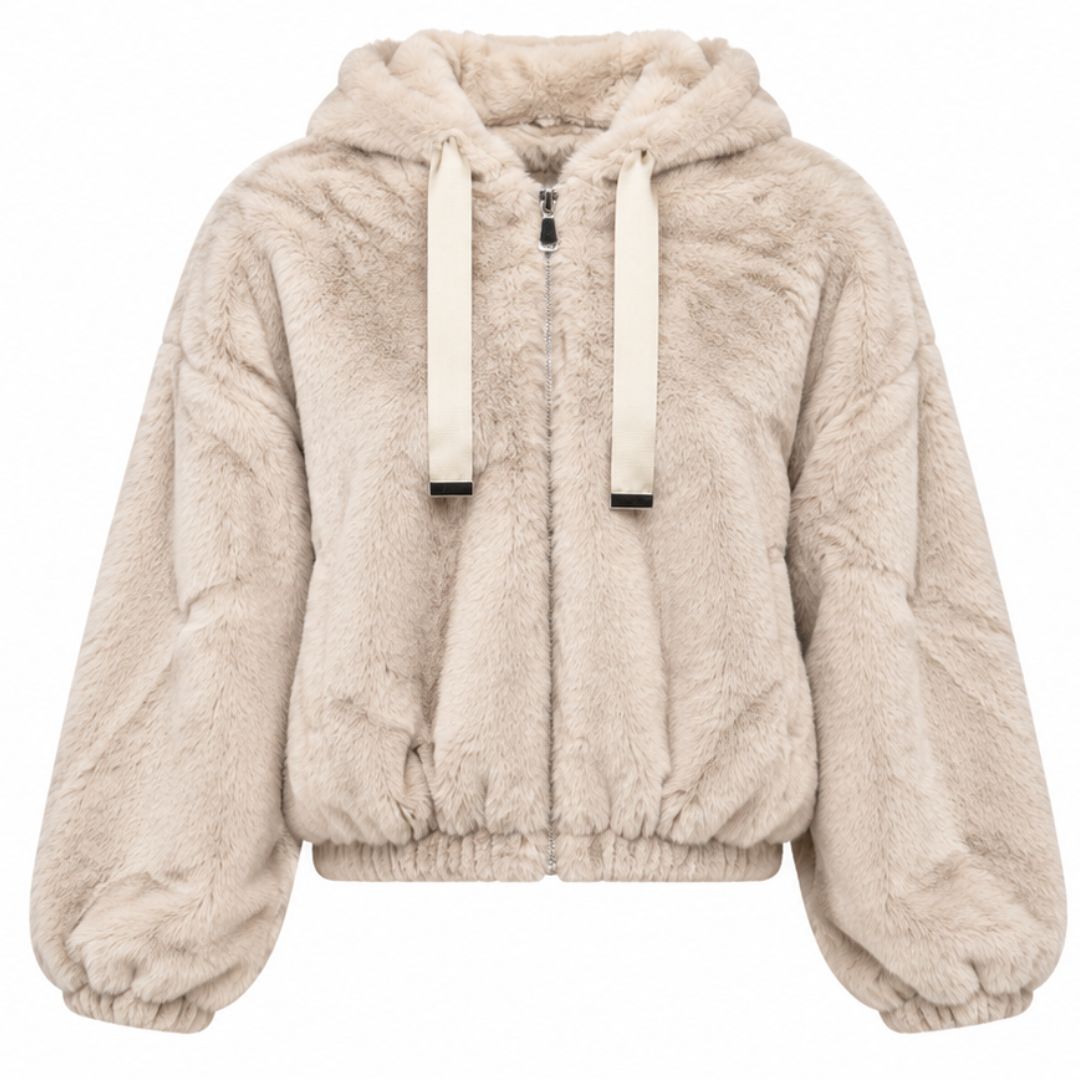 Faux fur Jacket offwhite